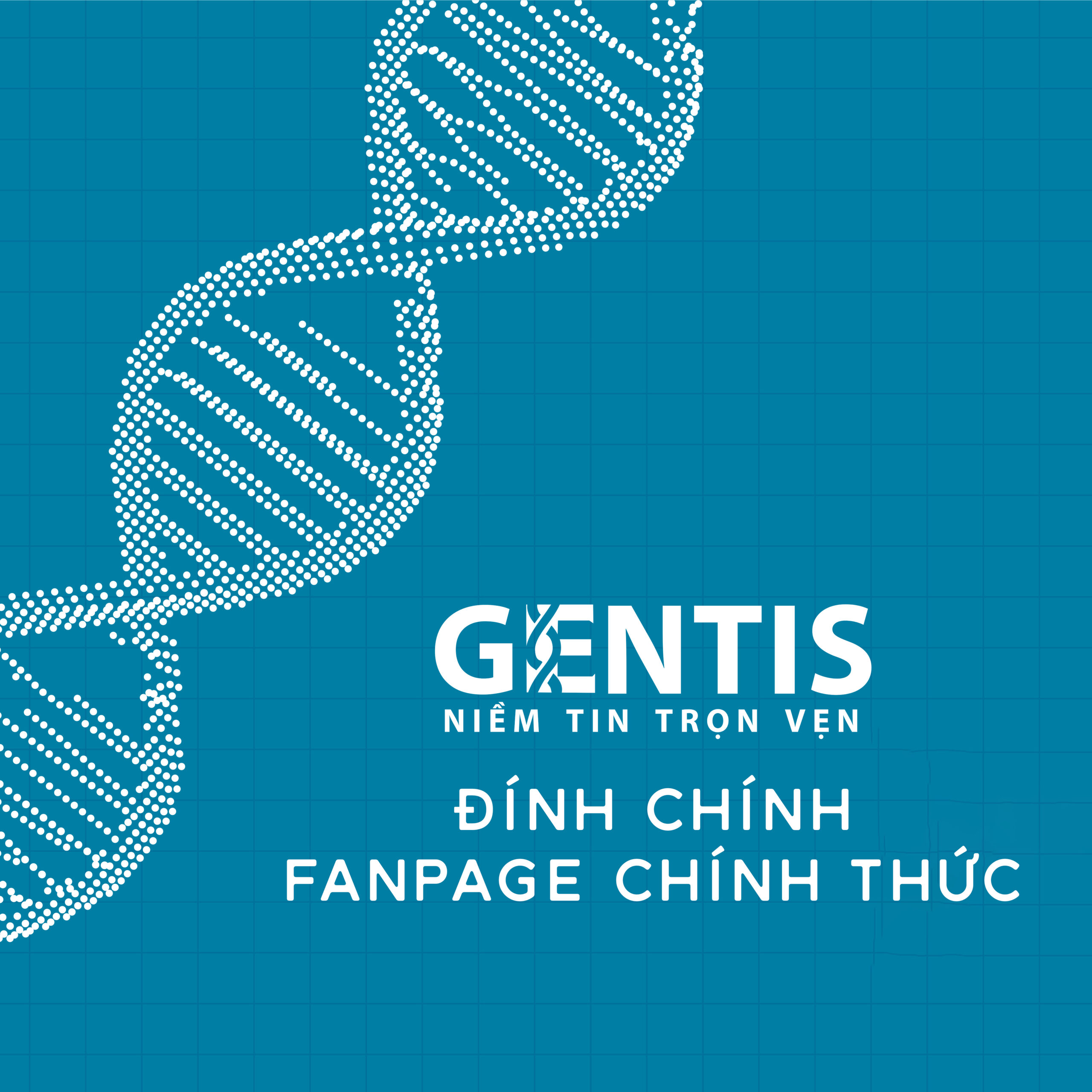 Đính chính Fanpage chính thức Gentis HCM